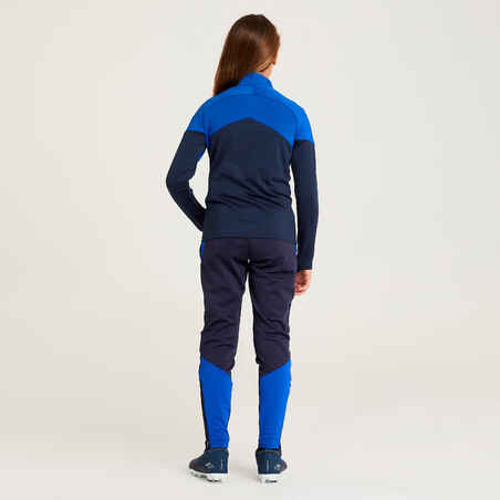 Girls' Football Training Bottoms Viralto - Blue