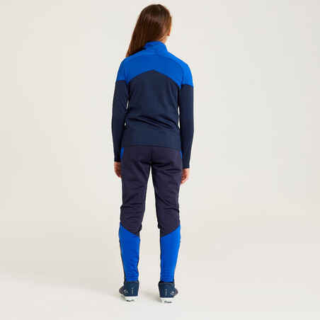 Girls' Football Training Bottoms Viralto - Blue