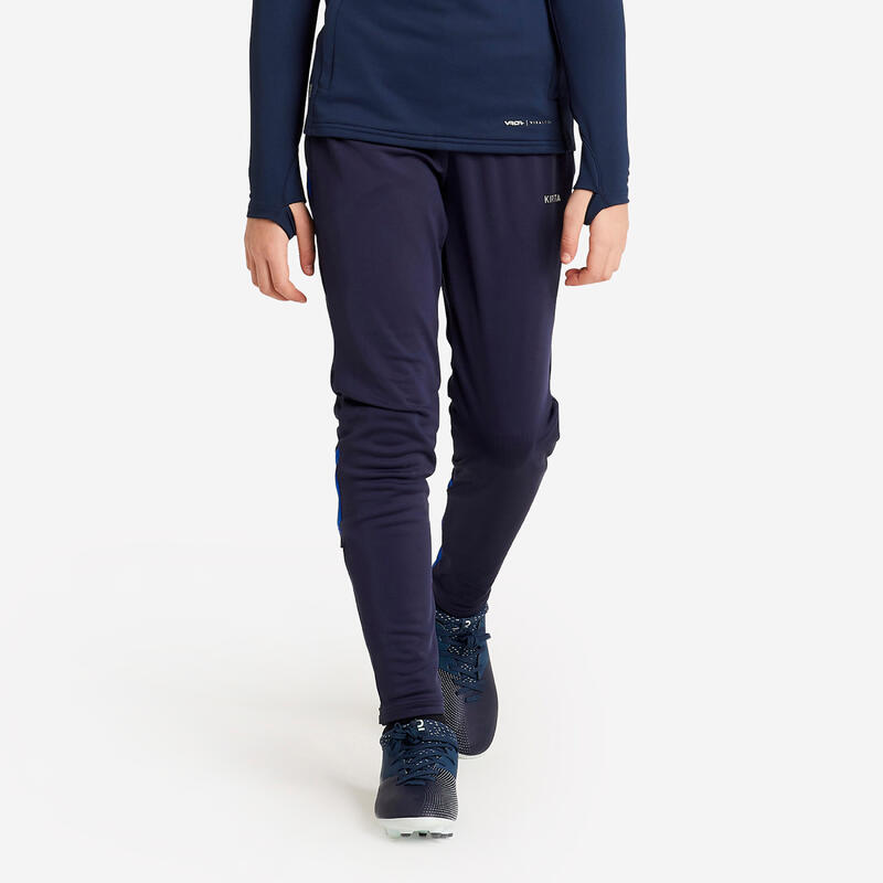 PANTALON D'ENTRAINEMENT DE FOOTBALL FILLE VIRALTO BLEU