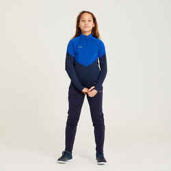 Girls' Football Training Bottoms Viralto - Blue