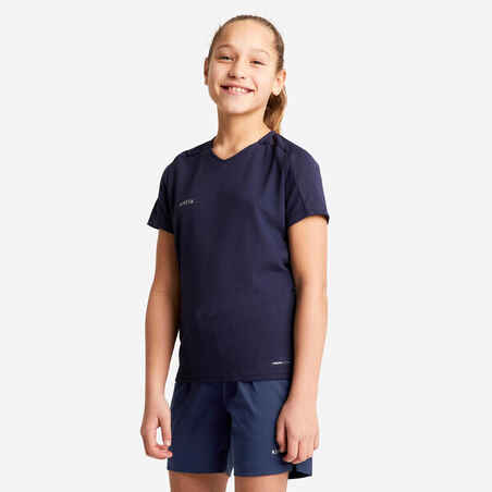 Girls' Football Shorts Viralto - Blue