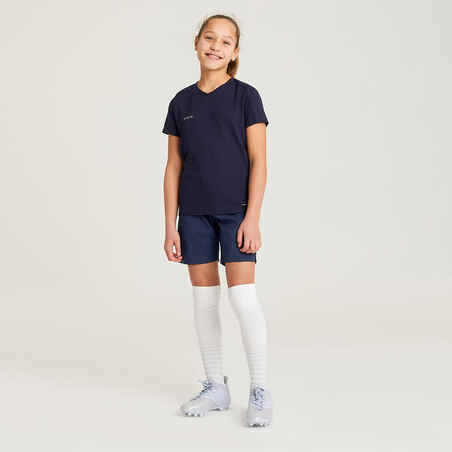 Girls' Football Shorts Viralto - Blue