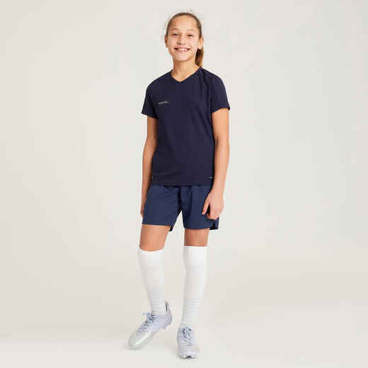 
      Kratke hlače za nogomet Viralto za djevojčice plave
  