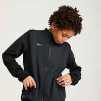 Football Training Jacket Essential - Black & Grey