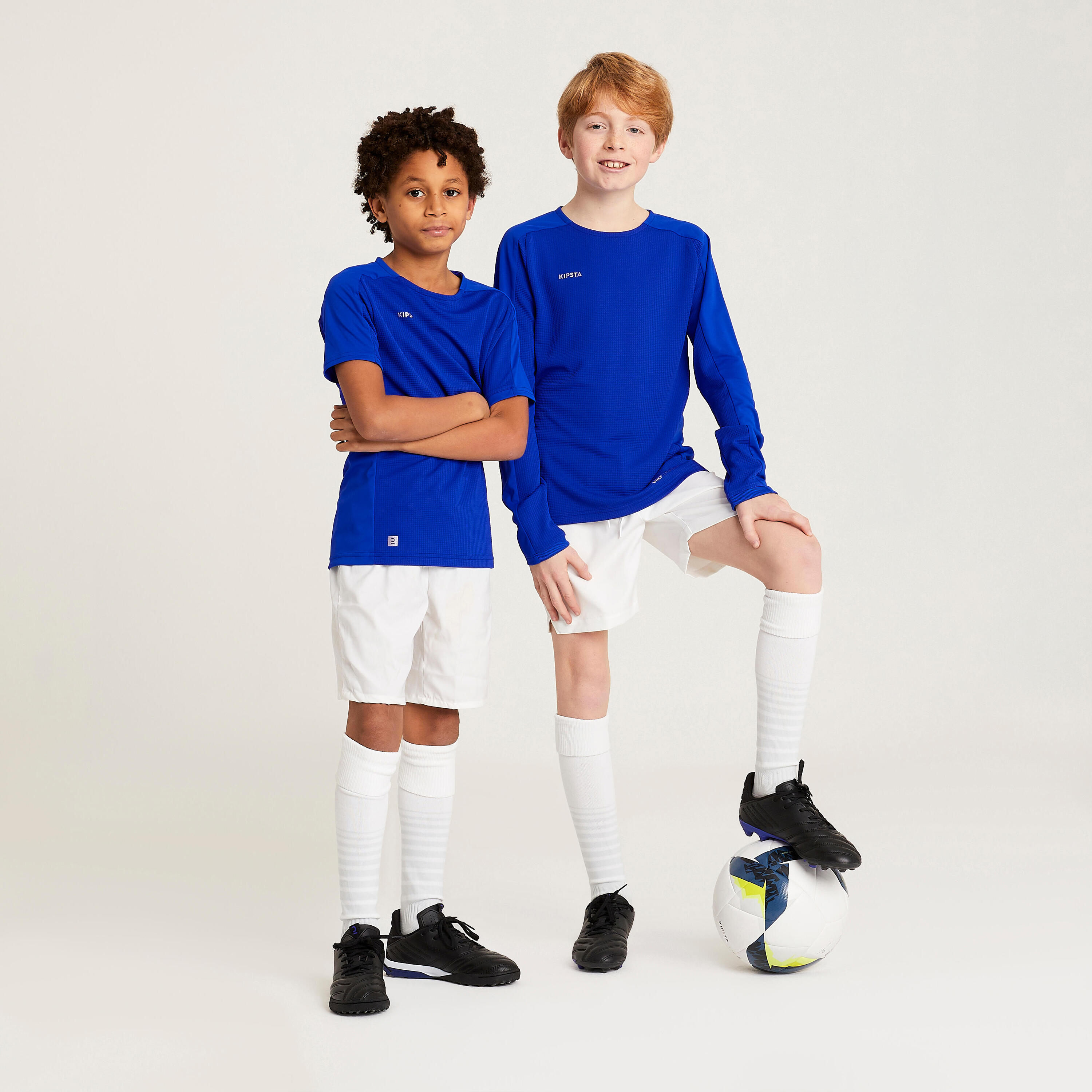 Kids' Long-Sleeved Football Shirt Viralto Club - Blue 5/5