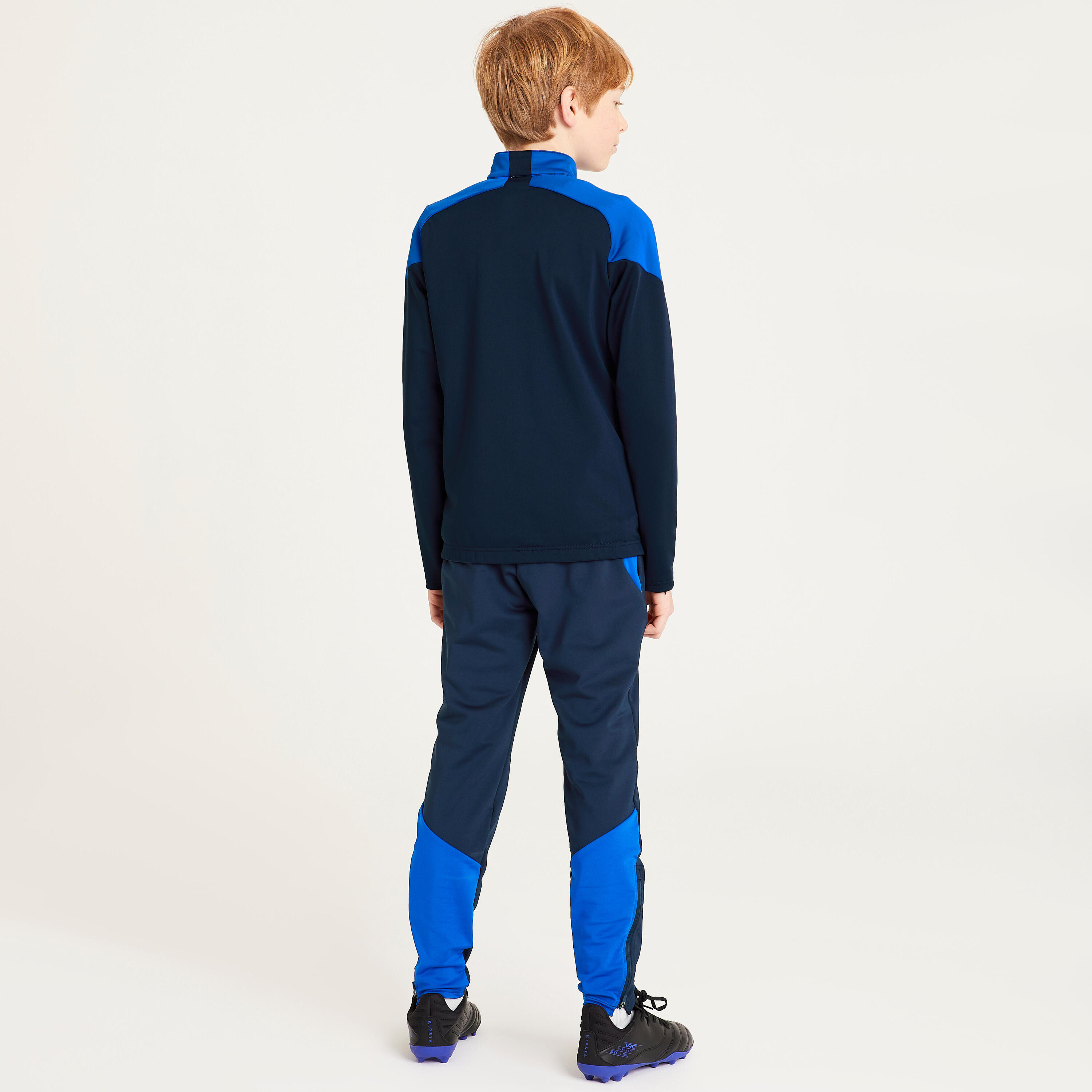 Pantalón de fútbol  VIRALTO CLUB azul marino y azul. 9/9