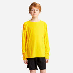 Kids' Long-Sleeved Football Shirt Viralto Club - Yellow