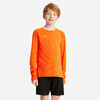 Detský futbalový dres s dlhým rukávom Viralto Club oranžový