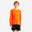 Kinder Fussball Trikot langarm - VIRALTO Club orange