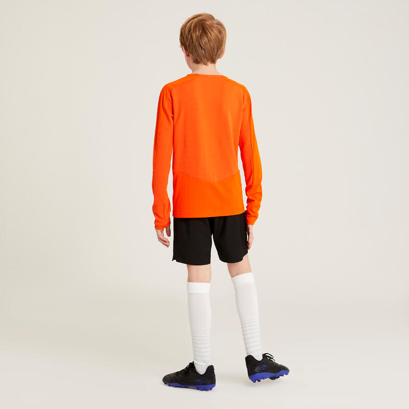 Dětský fotbalový dres s dlouhým rukávem Viralto Club JR oranžový