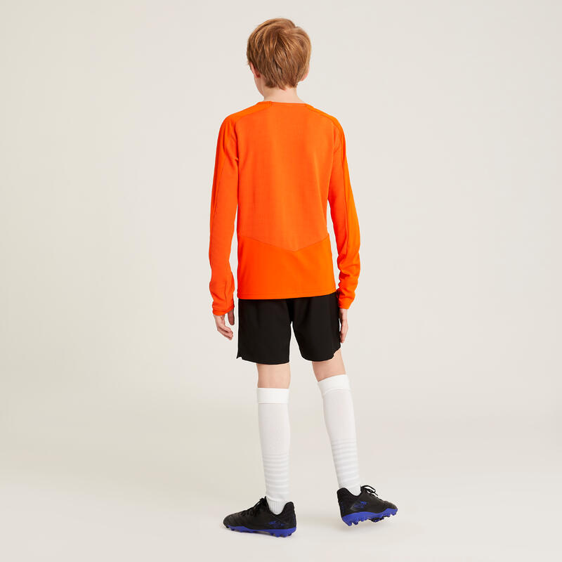 Voetbalshirt met lange mouwen kinderen Viralto Club oranje