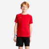 Vaikiški trumparankoviai futbolo marškinėliai „Viralto Club“, raudoni