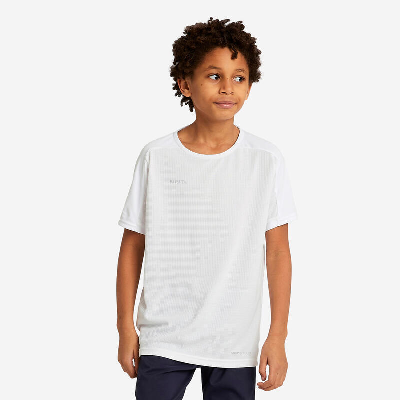 VOETBALSHIRT MET KORTE MOUWEN VOOR KINDEREN VIRALTO CLUB WIT