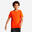 Camiseta de fútbol manga corta Niños Kipsta Viralto Club naranja