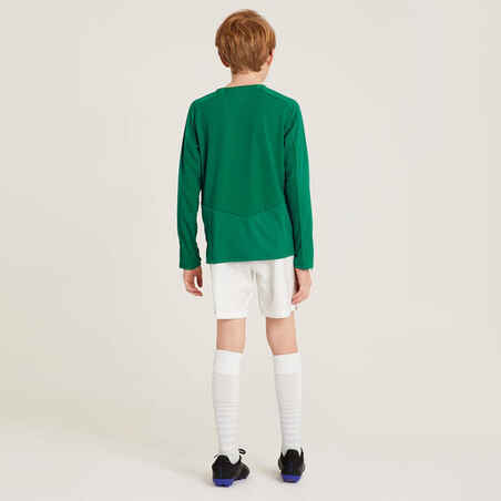 Kids' Long-Sleeved Football Shirt Viralto Club - Green