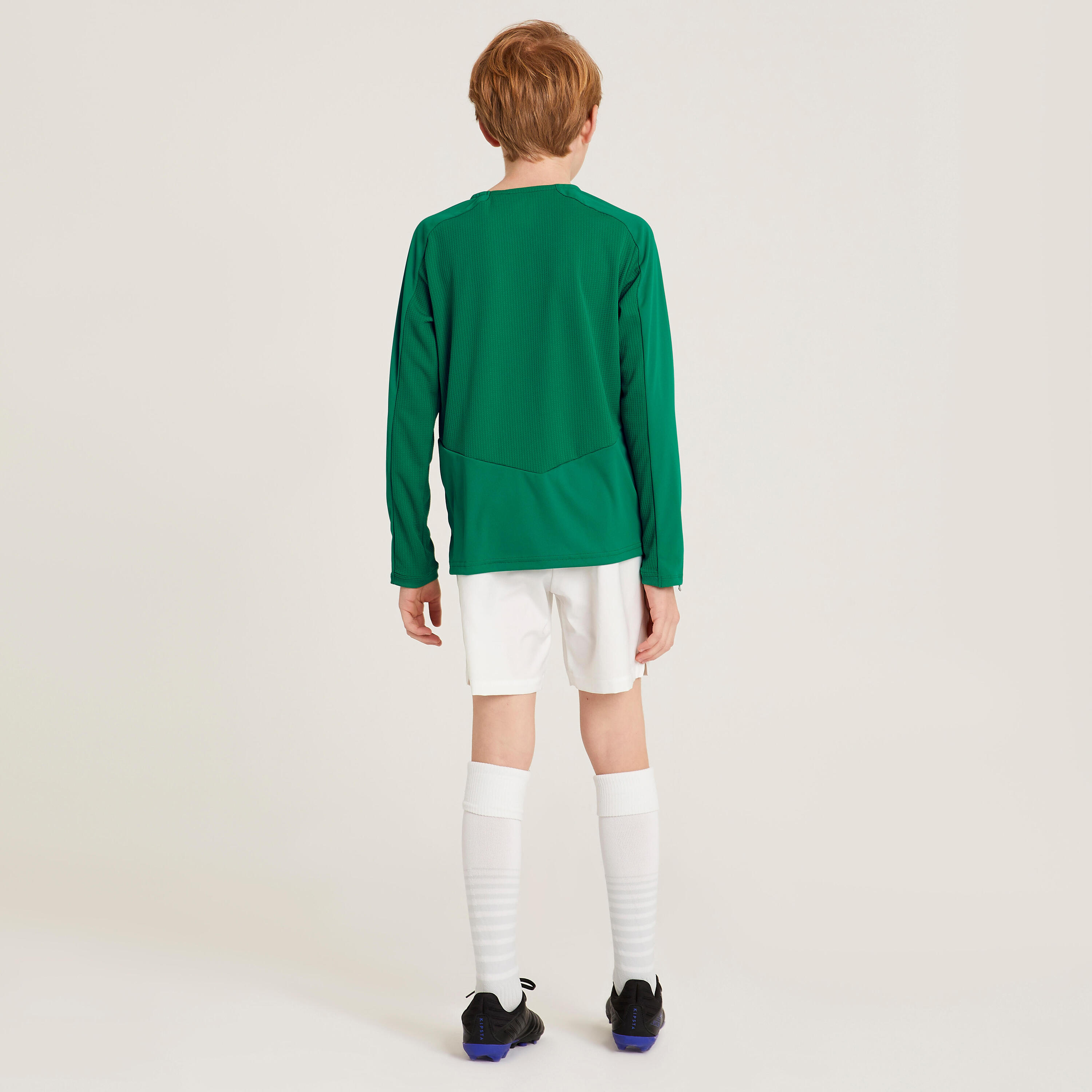 Kids' Long-Sleeved Football Shirt Viralto Club - Green 3/6