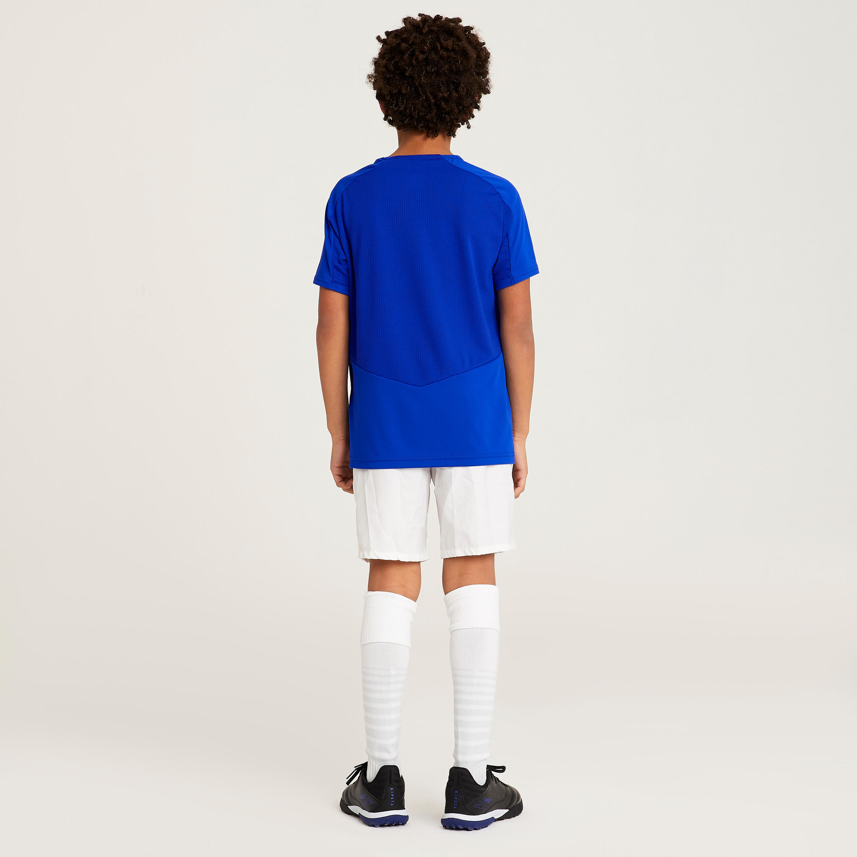 Kinder Fußball Trikot kurzarm - VIRALTO Club blau 3/4