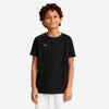 Vaikiški trumparankoviai futbolo marškinėliai „Viralto Club“, juodi