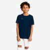 Kids' Short-Sleeved Football Shirt Viralto Club - Navy