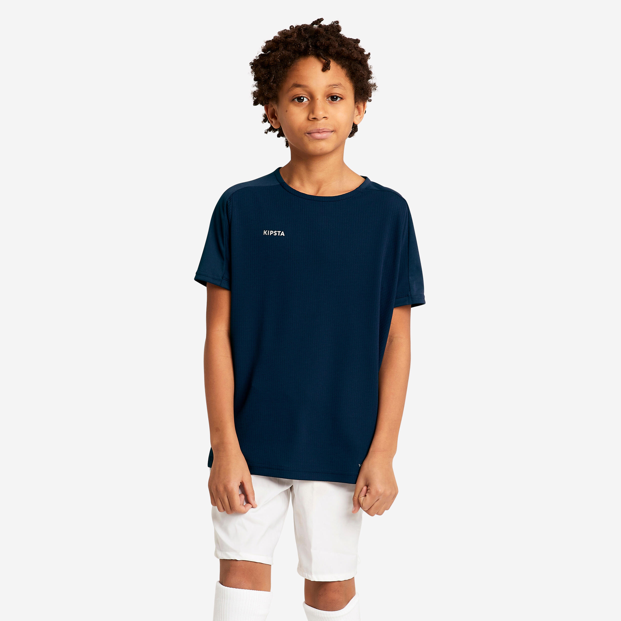 VIRALTO CLUB JR NAVY SHORT-SLEEVED SOCCER SHIRT