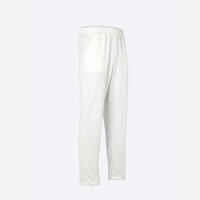 MENS CRICKET WHITE TROUSERS TS 100