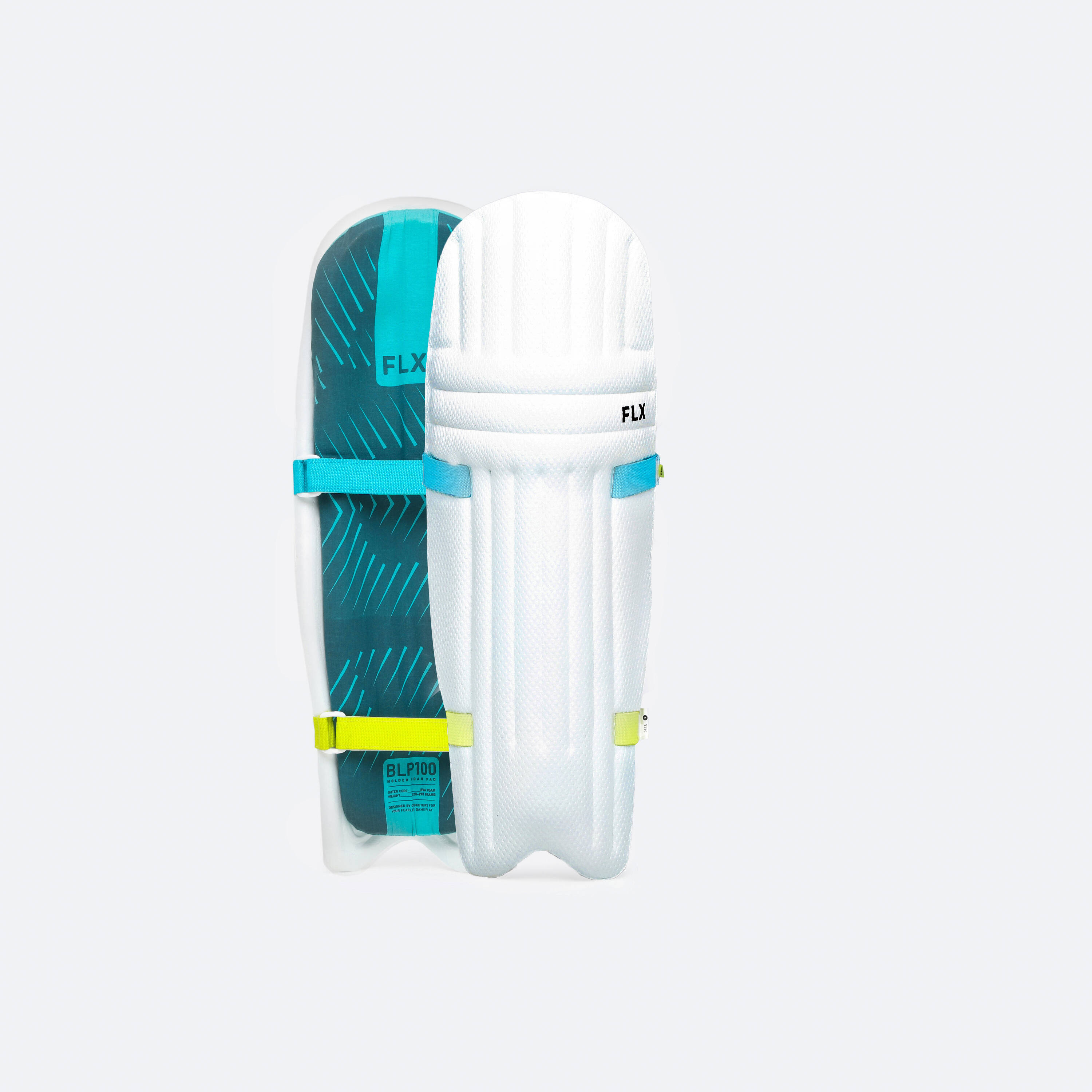 Kids' Cricket Batting Pads BLP 100 Ambidextrous Lightweight & Durable -  3