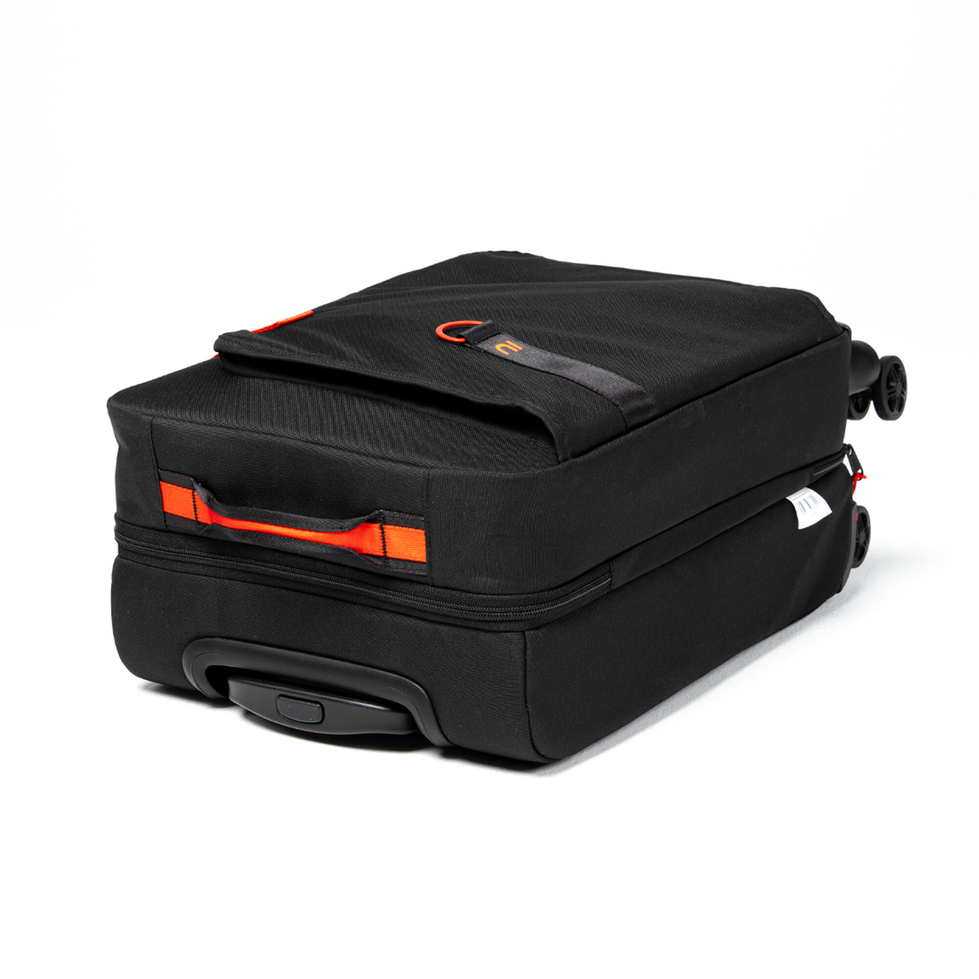 4-wheel travel bag 30L, black