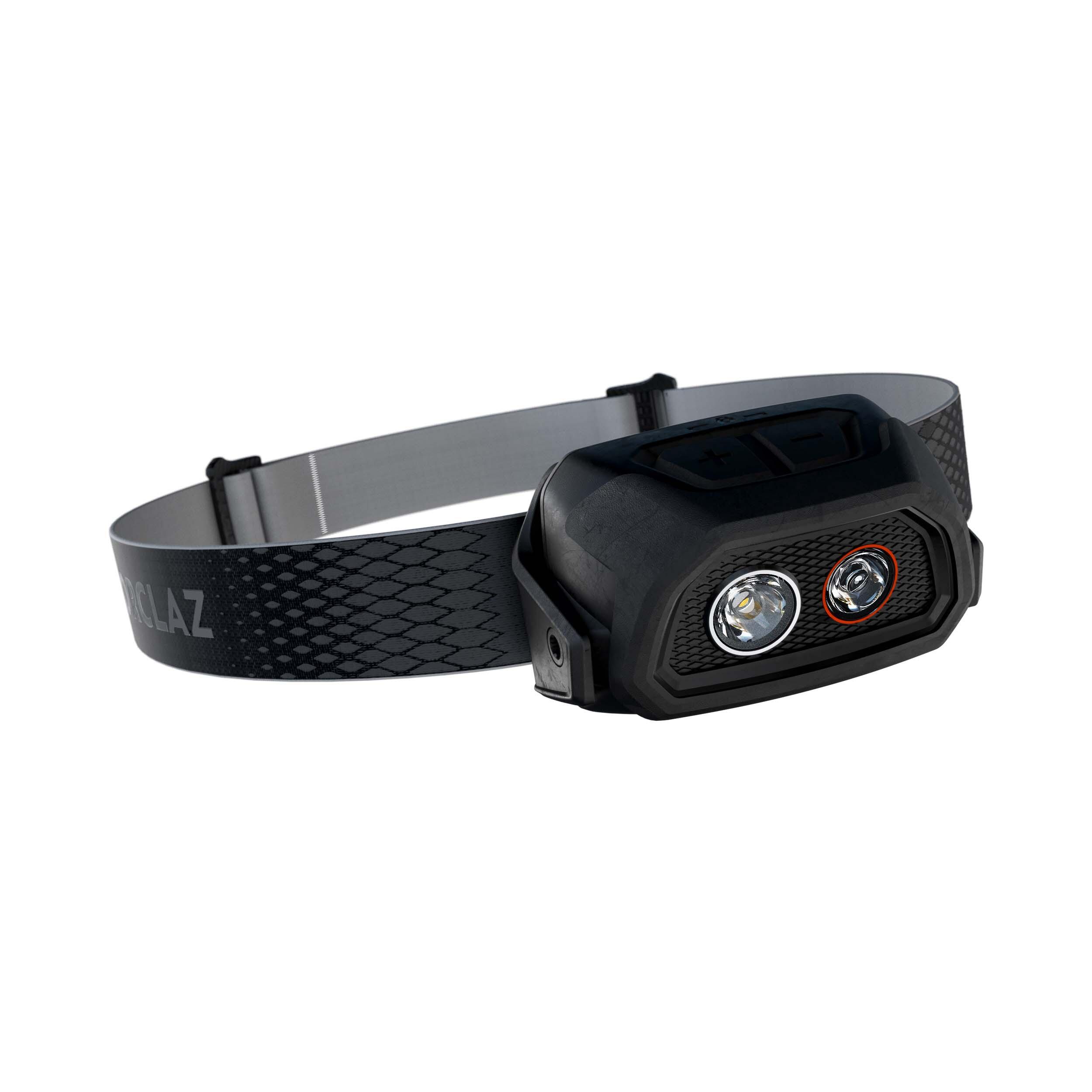 Linterna frontal de montaña y trekking recargable  300 lúmenes Forclaz HL500 V3 4/6