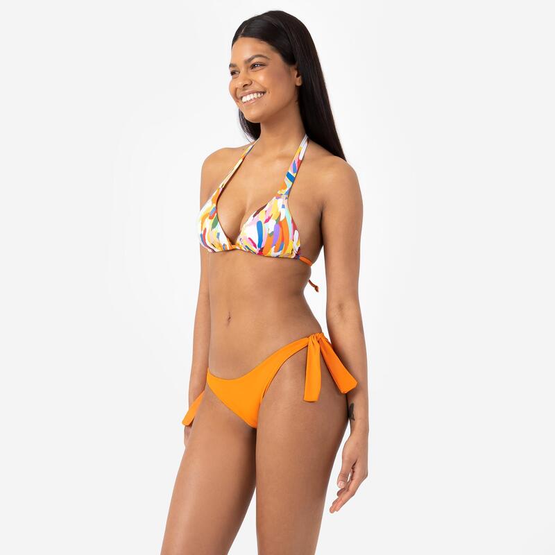 bikini triangolo + slip plume Le Blu