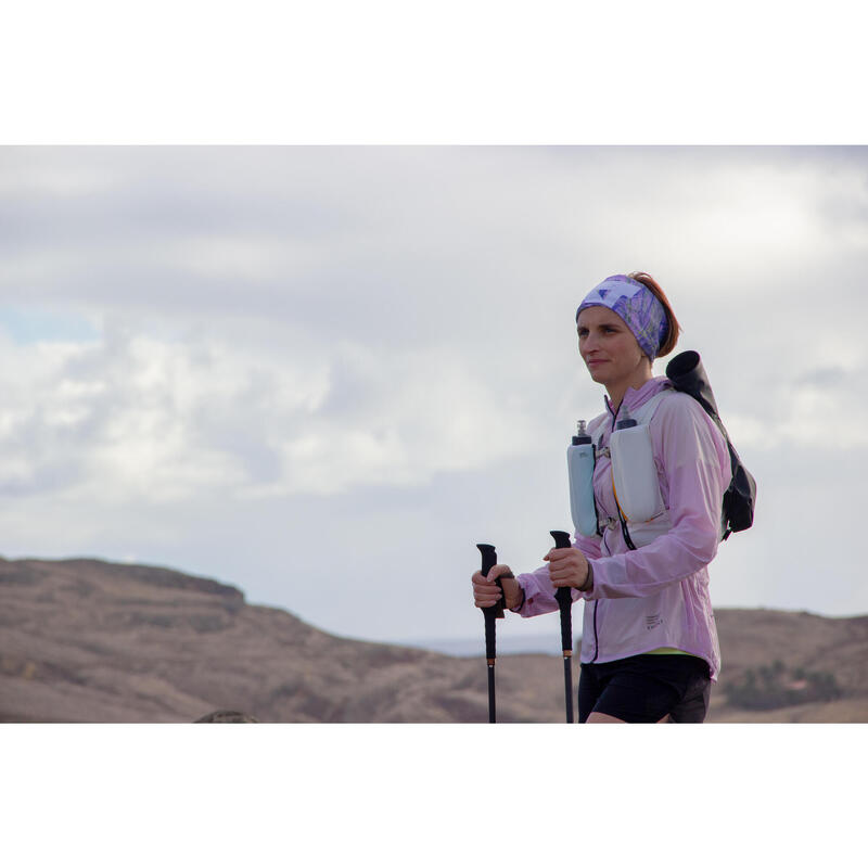 Dámská větruodolná bunda na trailový běh Kiprun Run 900