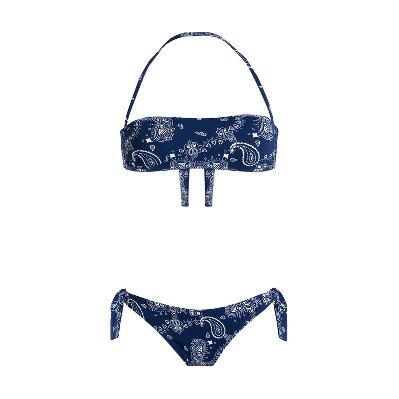 bikini donna fascia+slip bandana Le Blu