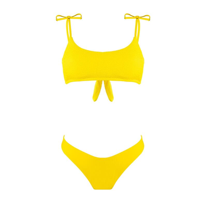 bikini donna bralette + slip lemon Le Blu