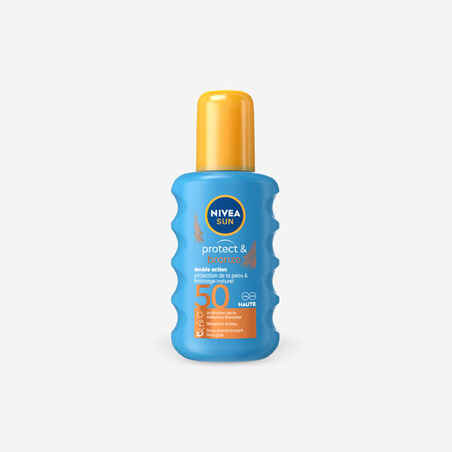 SPF50 Tan Activating Spray Protect & Bronze 200 ml