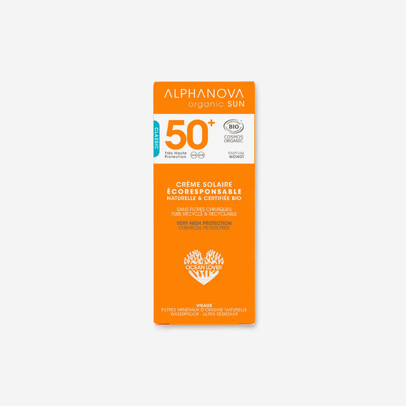 Crème solaire ALPHANOVA BIO 50+