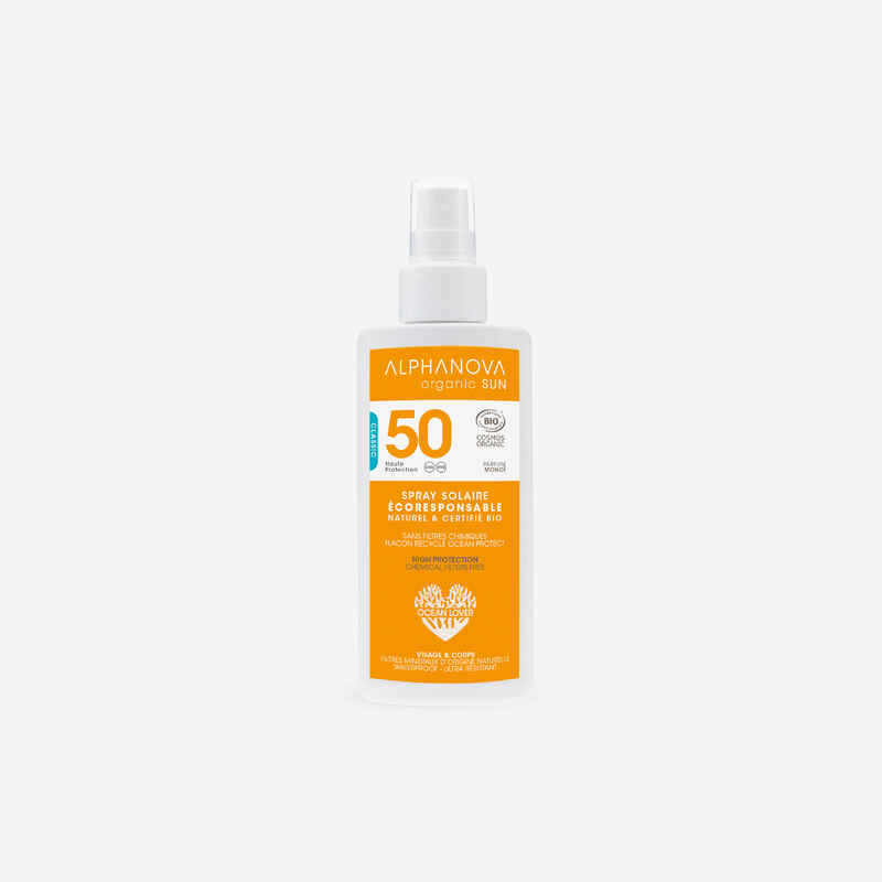 Βιολογικό Αντηλιακό Spray SPF 50