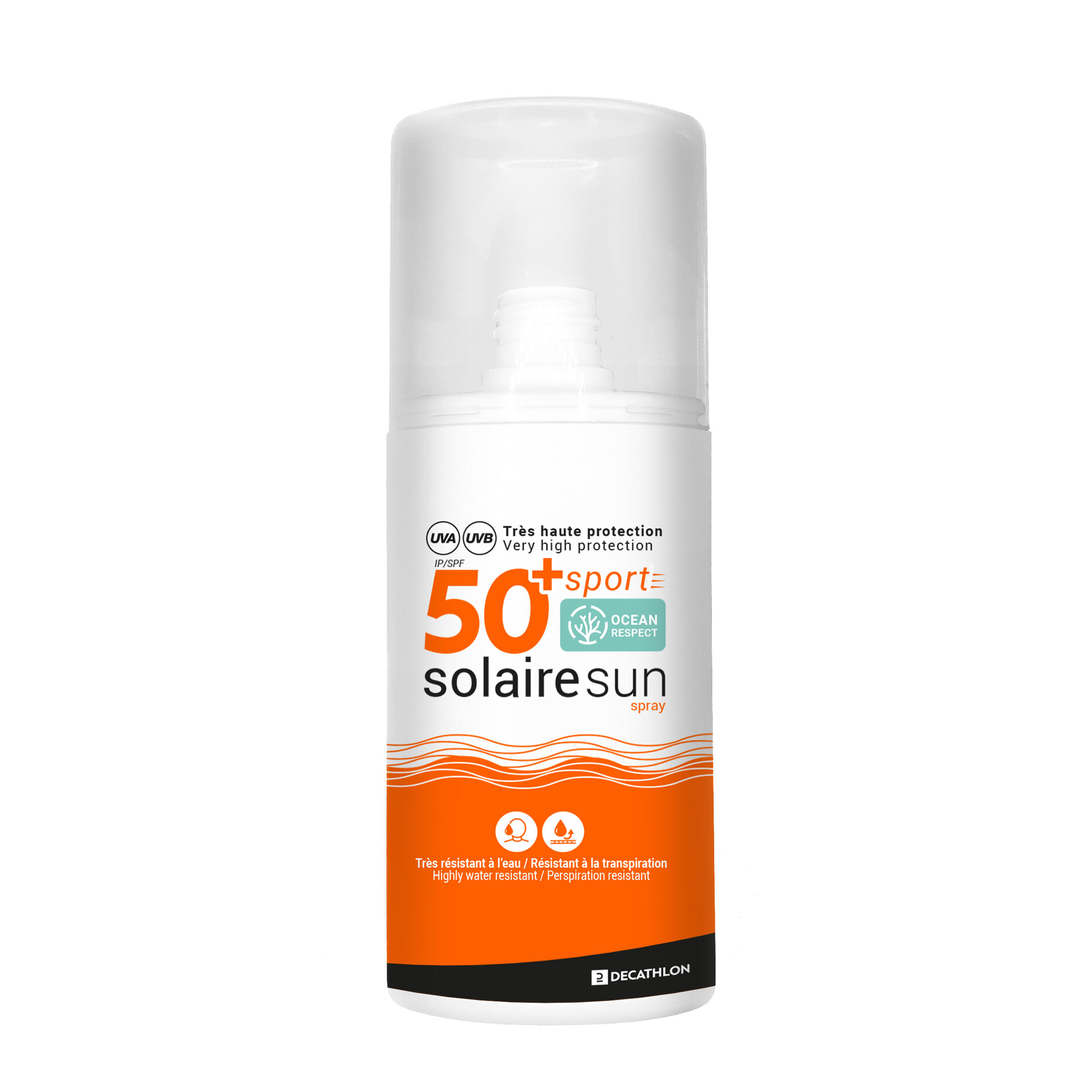 Spray protecție Solară 150 ml SPORT FPS50+ DECATHLON