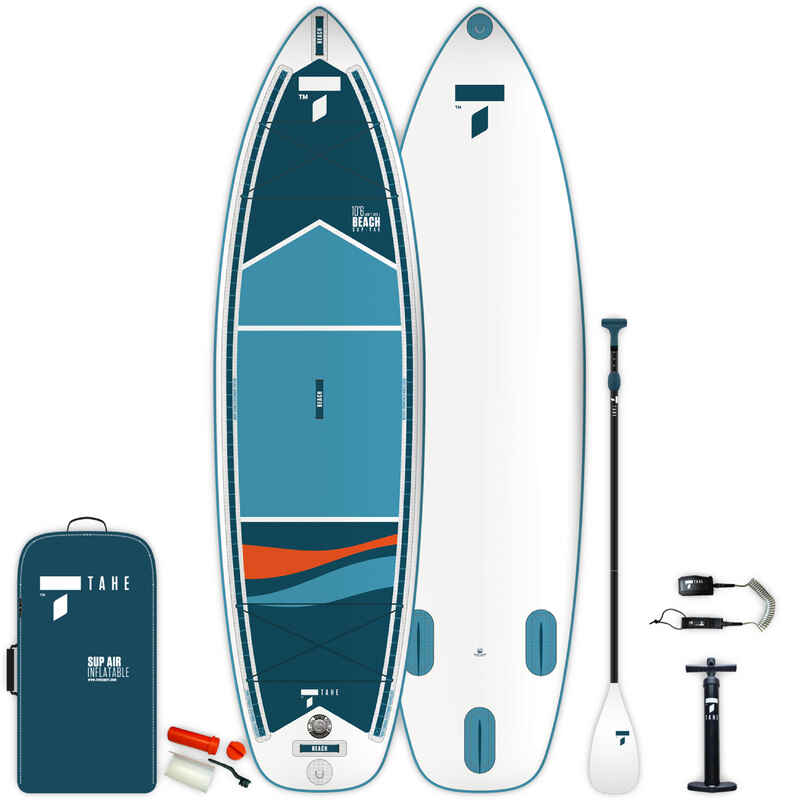 SUP-Board Stand Up Paddle Set aufblasbar 10'6 - Yak Beach blau Medien 1