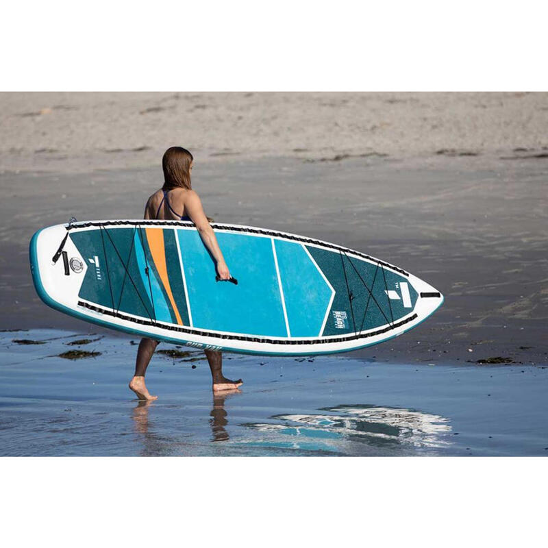 SUPBoard Stand Up Paddle Set aufblasbar 10'6 Yak Beach blau TAHE