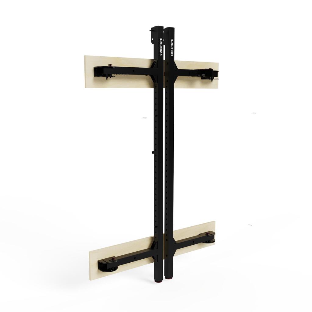 Foldable Weight Training Wall Rack