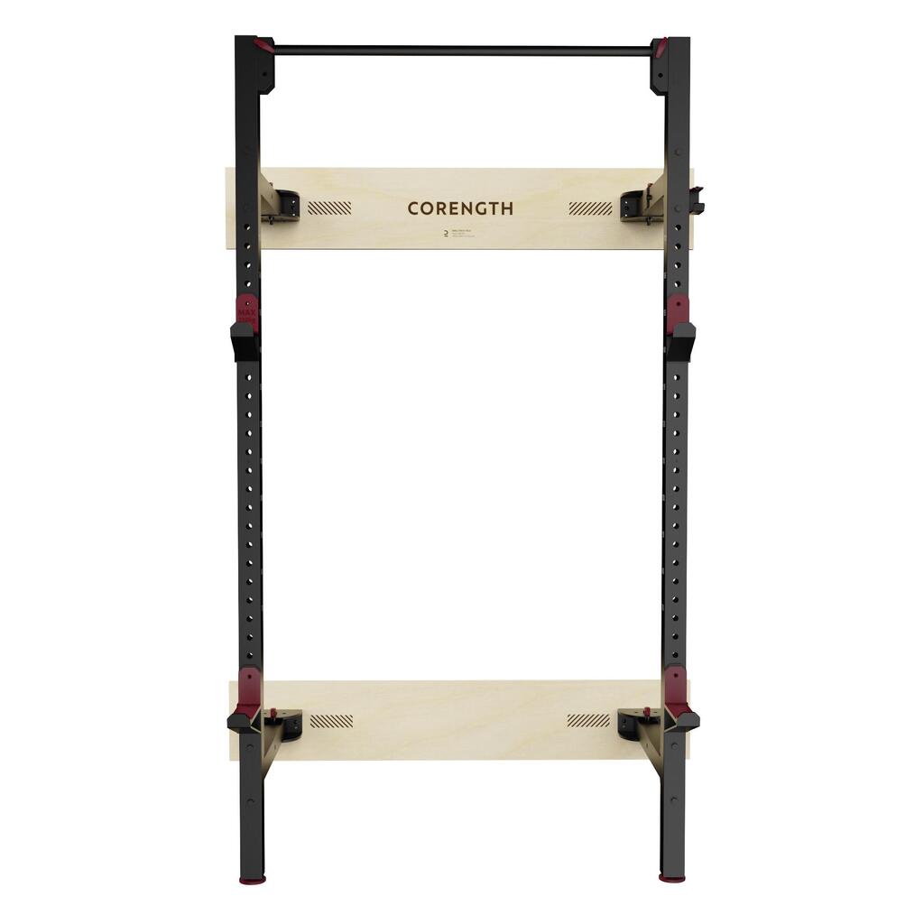 Foldable Weight Training Wall Rack