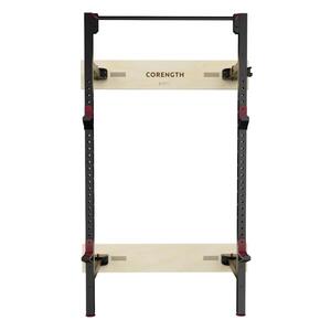 Rack musculación plegable de pared sentadillas/tracción Corength