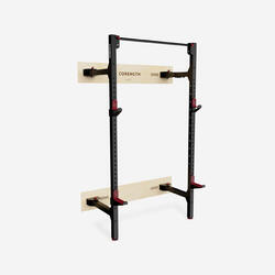 Rack mural de musculation pliable - WALL RACK FOLD