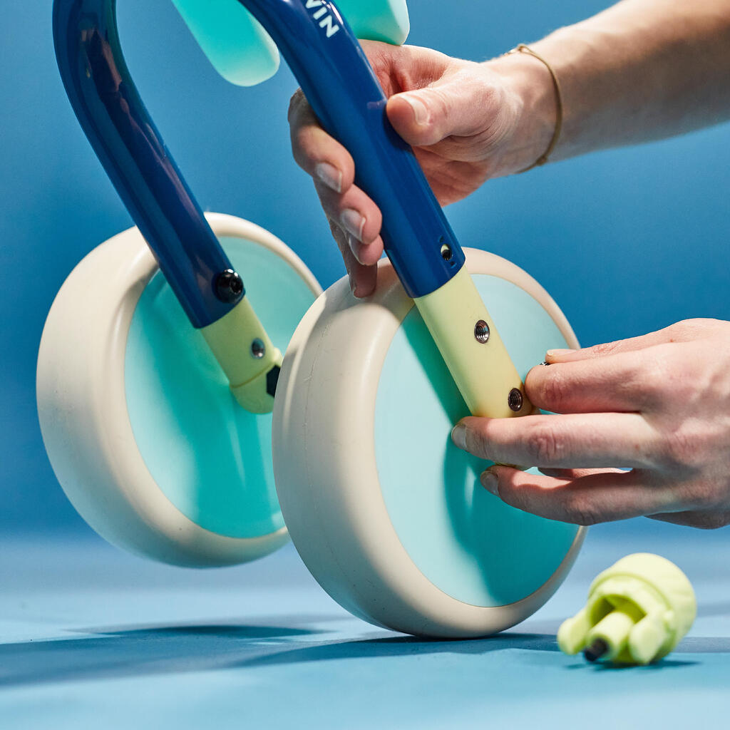 PORTEUR EVOLUTIF DRAISIENNE 2EN1 - BLEU/ CREME
