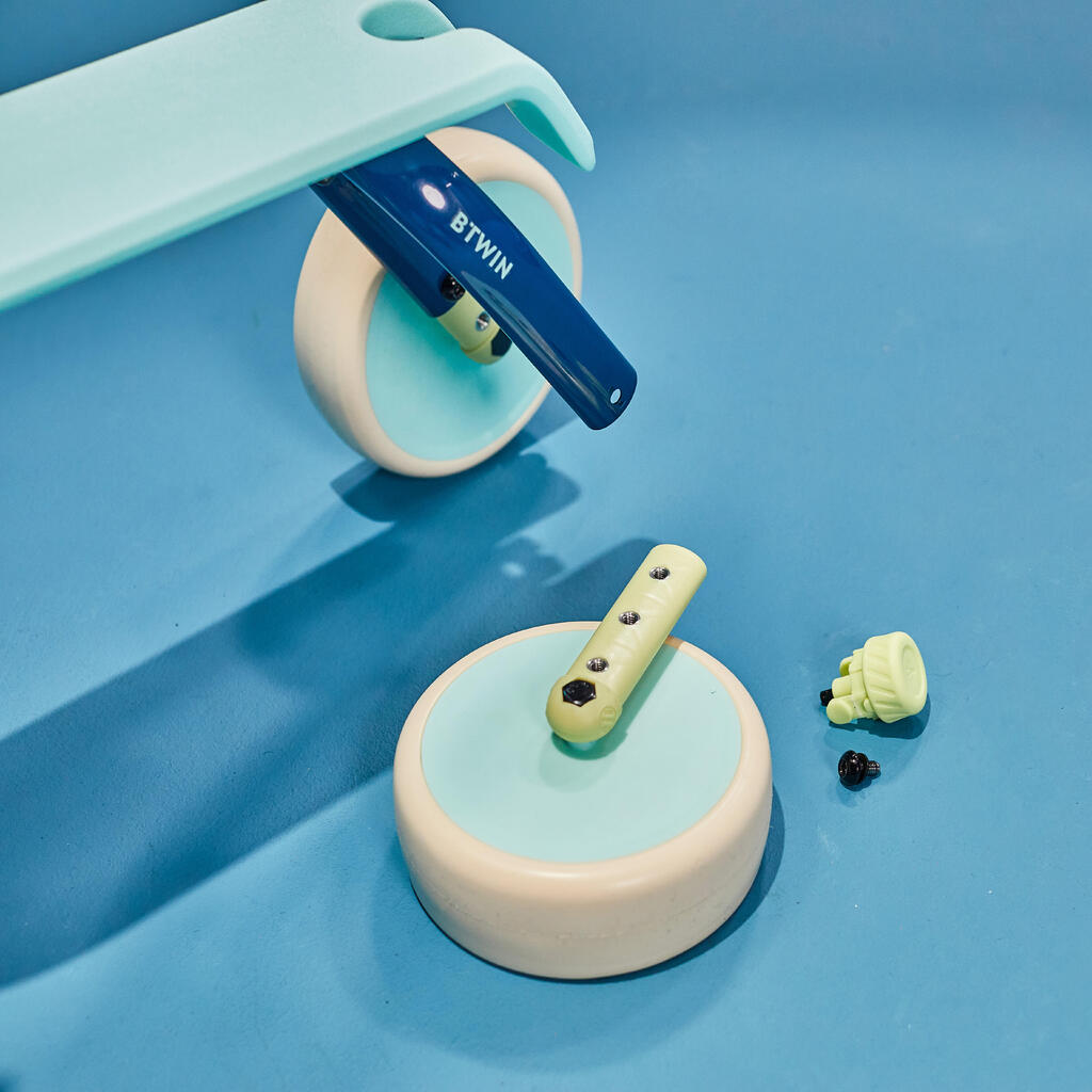 PORTEUR EVOLUTIF DRAISIENNE 2EN1 - BLEU/ CREME