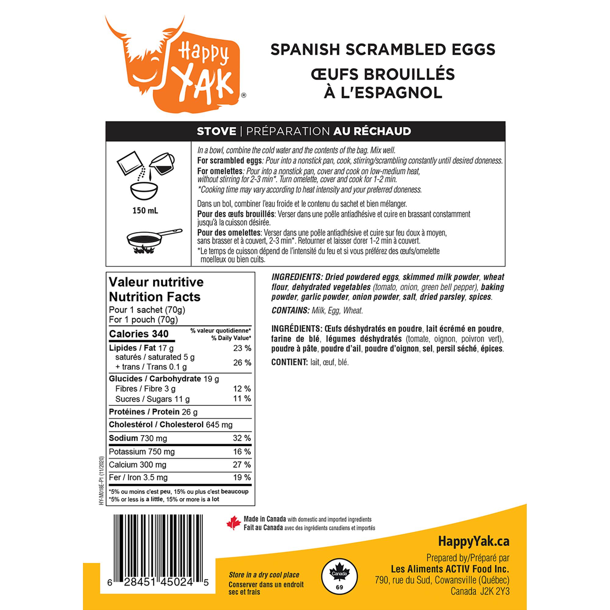 Spanish-Style Scrambled Eggs - HAPPY YAK