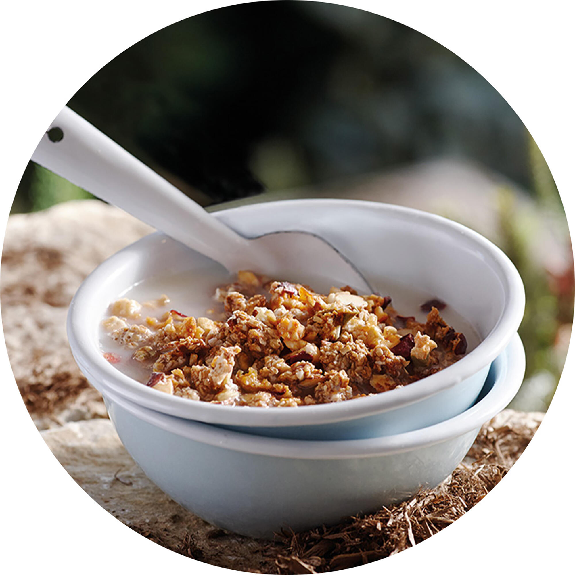 Granola végétarien aux pommes et à la cannelle - HAPPY YAK