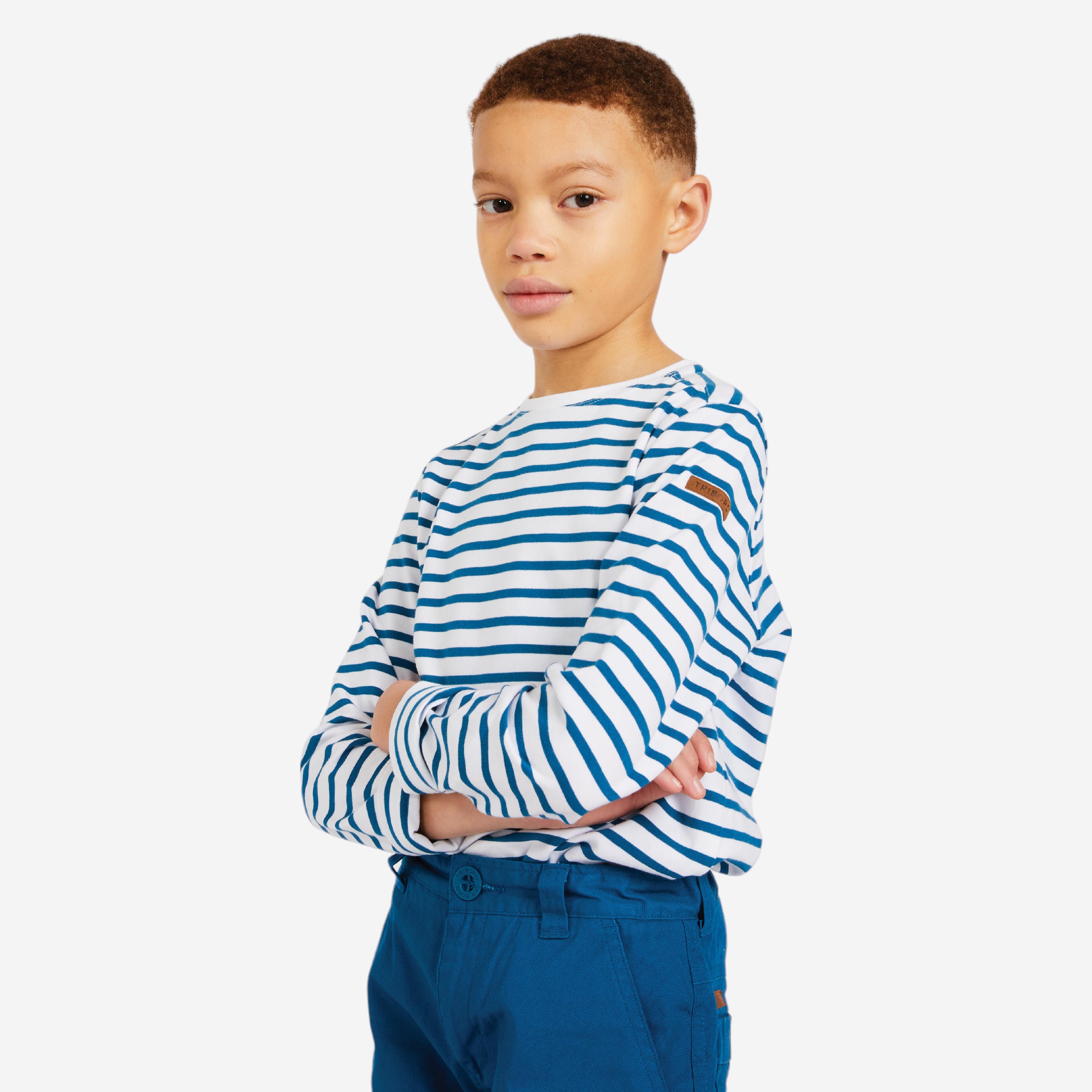 Tee shirt manche longue garcon decathlon hot sale