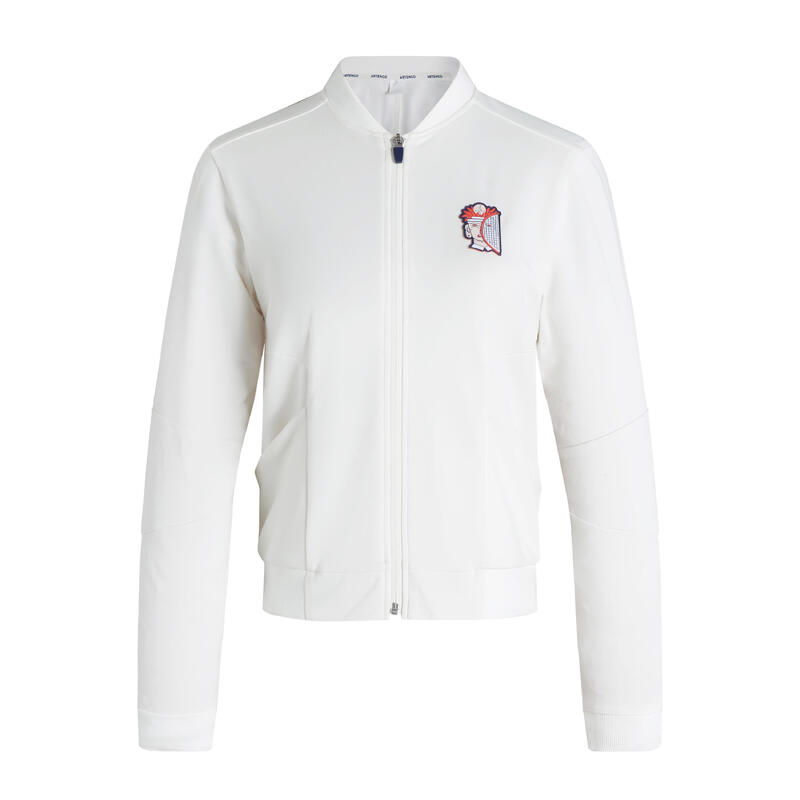 Boys' Tennis Jacket TJK500 - Off-White