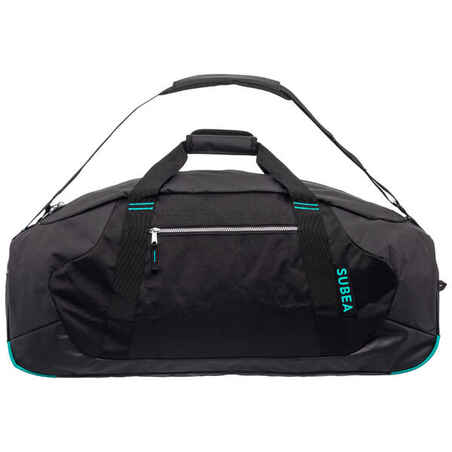 Scuba-diving bag 65 litres - black/blue