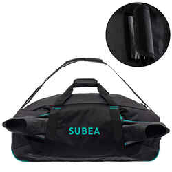 Scuba-diving bag 65 litres - black/blue